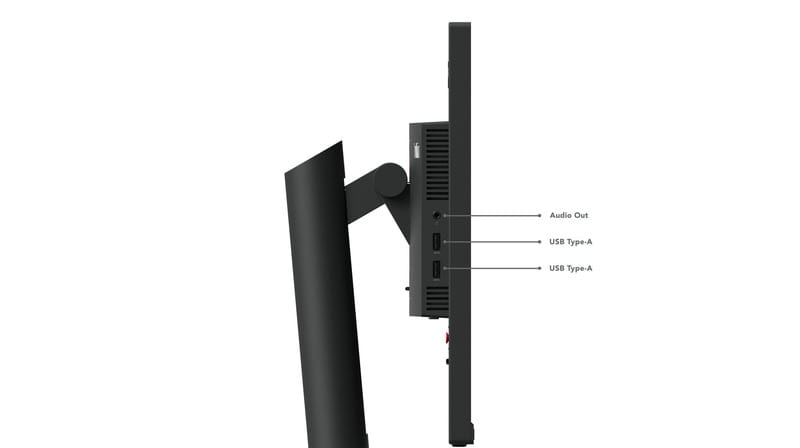 Монiтор Lenovo 23.8" ThinkVision T24i-30 (63CFMATXUA) IPS Black