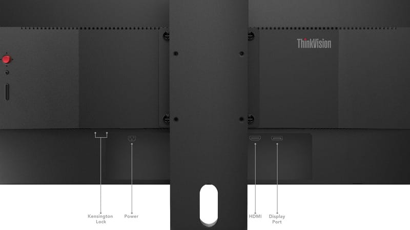 Монiтор Lenovo 23.8" ThinkVision E24q-30 (63ECGAT2UA) IPS Black