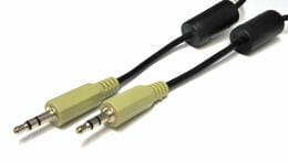 Аудіо-кабель 3.5 мм - 3.5 мм (M/M), 1.8 м, Black (089G17356G553) OEM