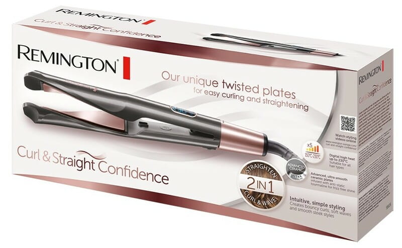 Утюжок (выпрямитель) для волос Remington S6606 Curl & Straight Confidence