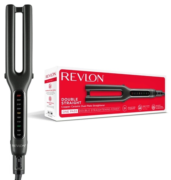 Утюжок (Выпрямитель) для волос Revlon One-Step double straight (RVST2204E)