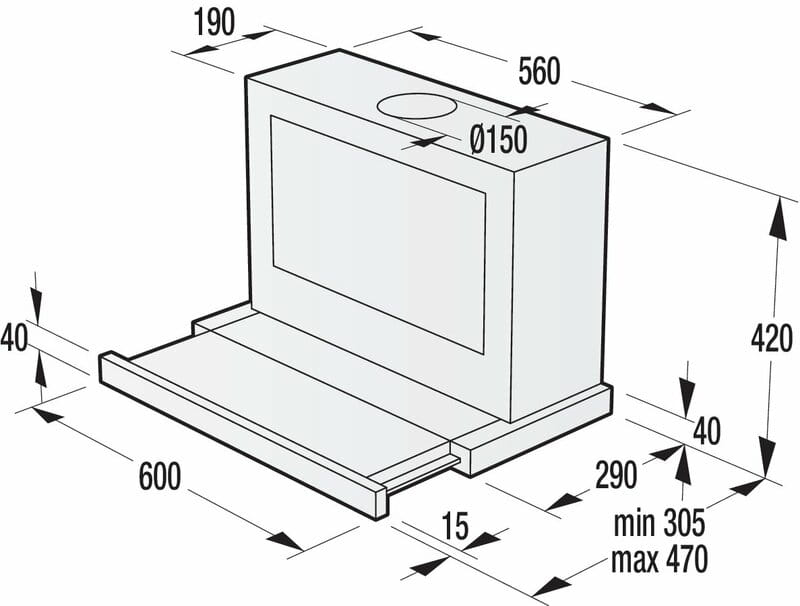 Вытяжка Gorenje BHP623E8X