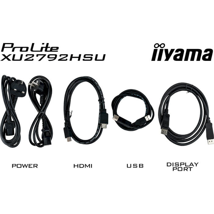 Монітор Iiyama 27" ProLite XU2792HSU-B6 IPS Black 100Hz