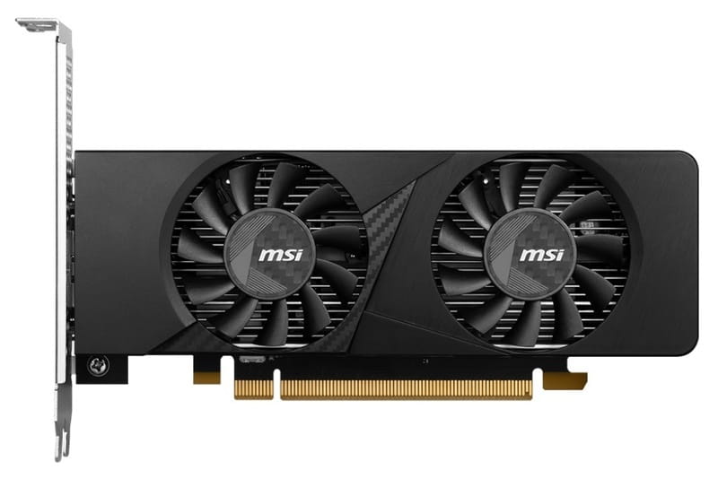 Видеокарта GF RTX 3050 6GB GDDR6 Low Profile OC MSI (GeForce RTX 3050 LP 6G OC)