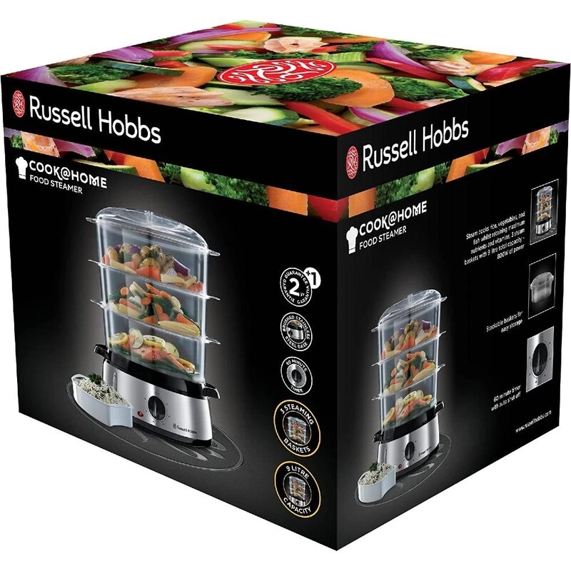 Пароварка Russell Hobbs Cook at Home Food Steamer (19270-56)
