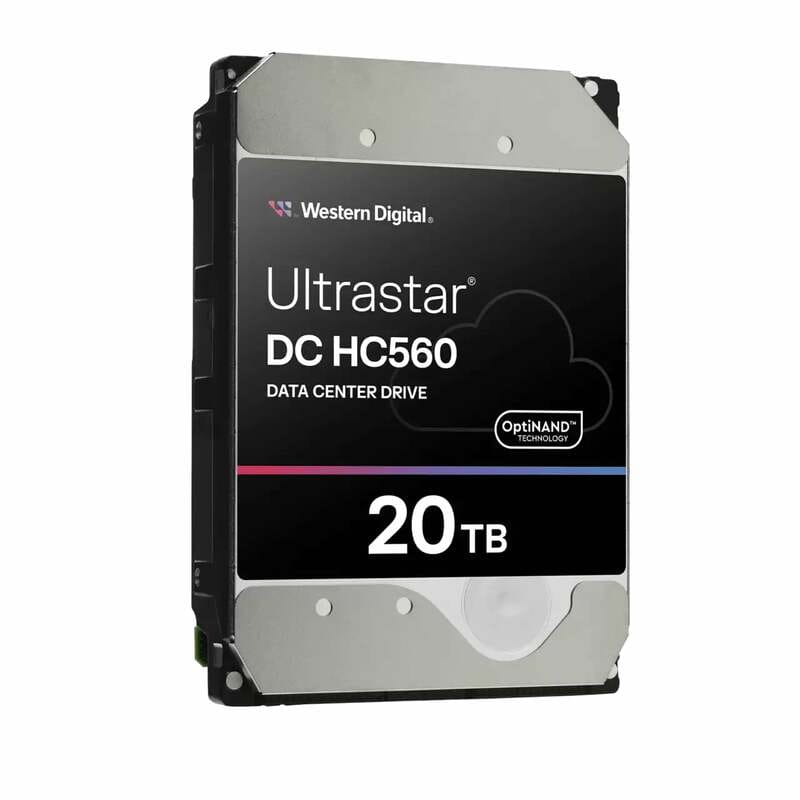 Накопичувач SATA 20TB WD Ultrastar DC HC560 7200RPM 6GB/S 512MB (0F38785)
