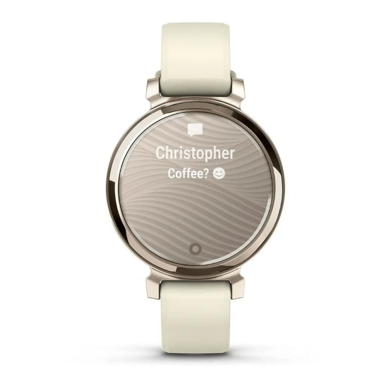 Смарт-часы Garmin Lily 2 Cream Gold with Coconut Silicone Band (010-02839-20)