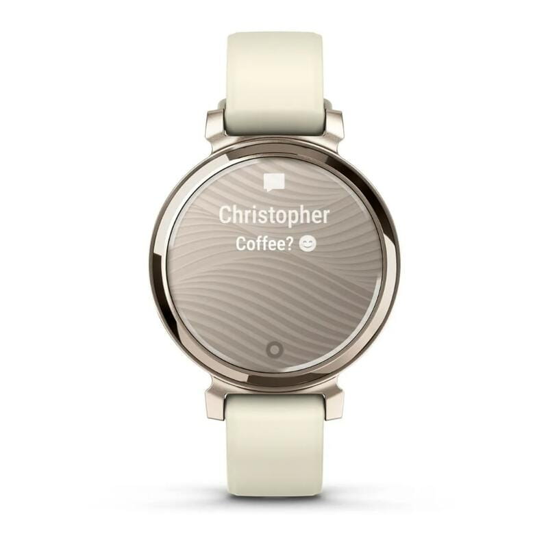 Смарт-годинник Garmin Lily 2 Cream Gold with Coconut Silicone Band (010-02839-20)