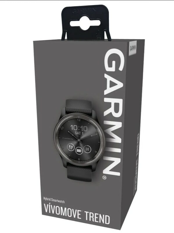 Смарт-годинник Garmin Vivomove Trend Black (010-02665-00)