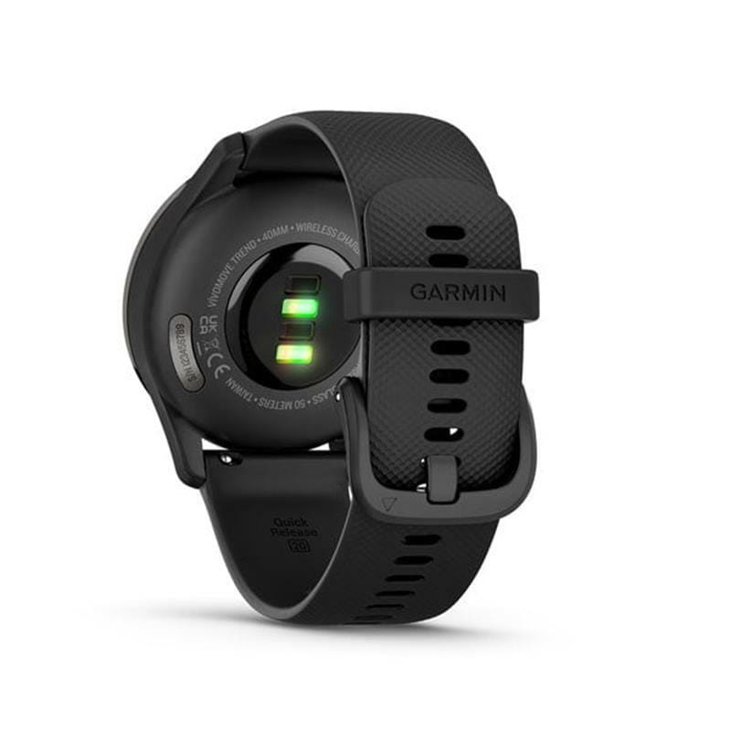 Смарт-годинник Garmin Vivomove Trend Black (010-02665-00)