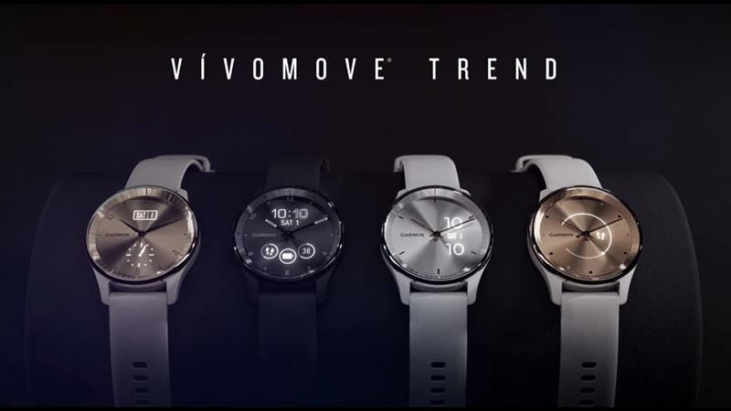 Смарт-часы Garmin Vivomove Trend Black (010-02665-00)
