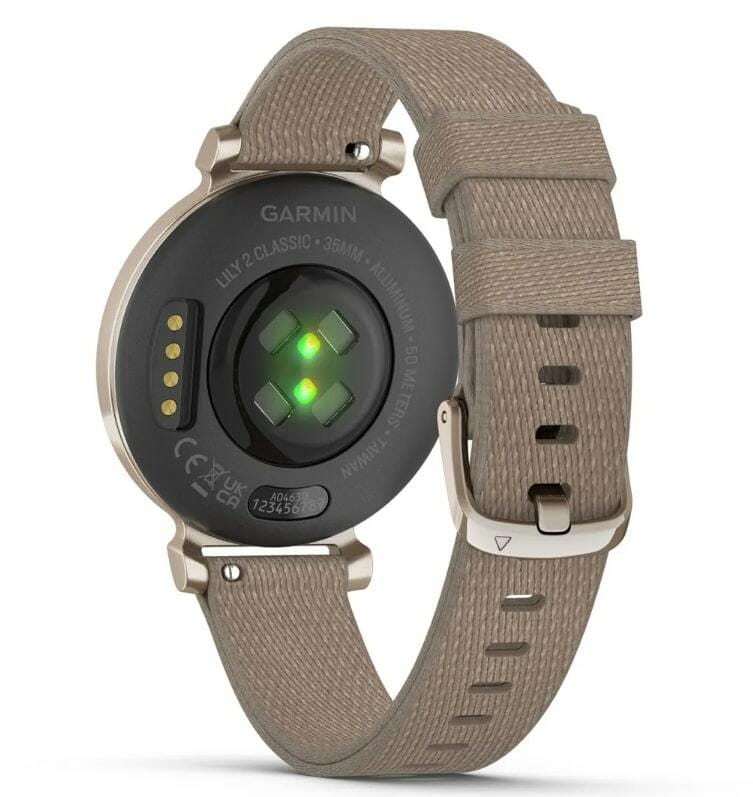 Смарт-часы Garmin Lily 2 Cream Gold with Coffee Nylon Band (010-02839-62)