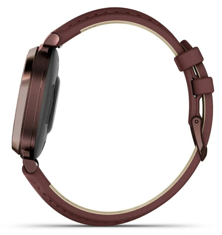 Смарт-часы Garmin Lily 2 Dark Bronze with Mulberry Leather Band (010-02839-61)