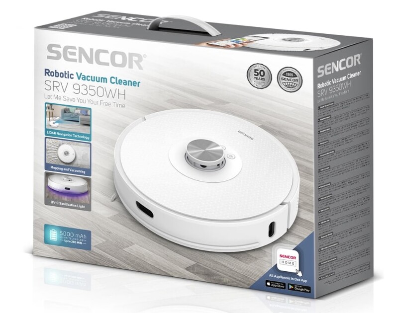 Робот-пылесос Sencor SRV9350WH
