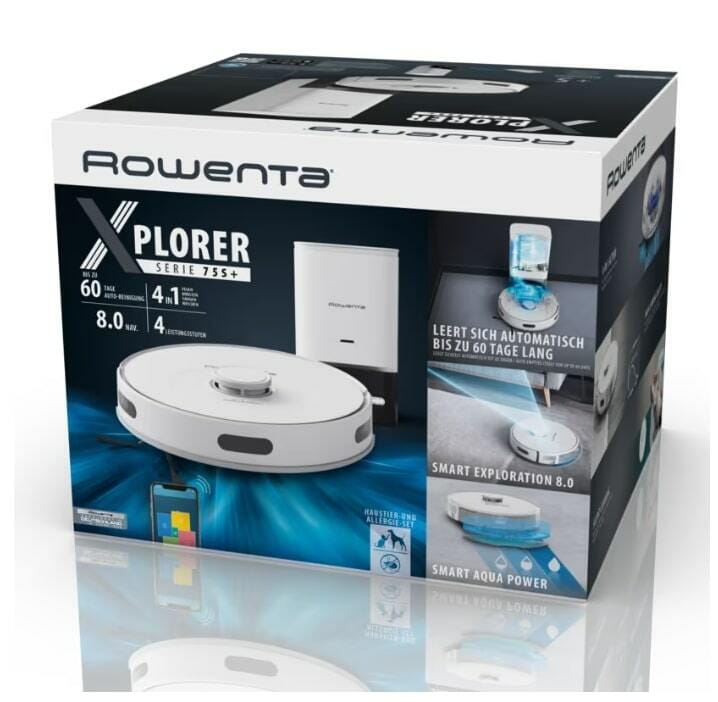 Робот-пылесос Rowenta X-Plorer Serie 75 S+ RR8597WH