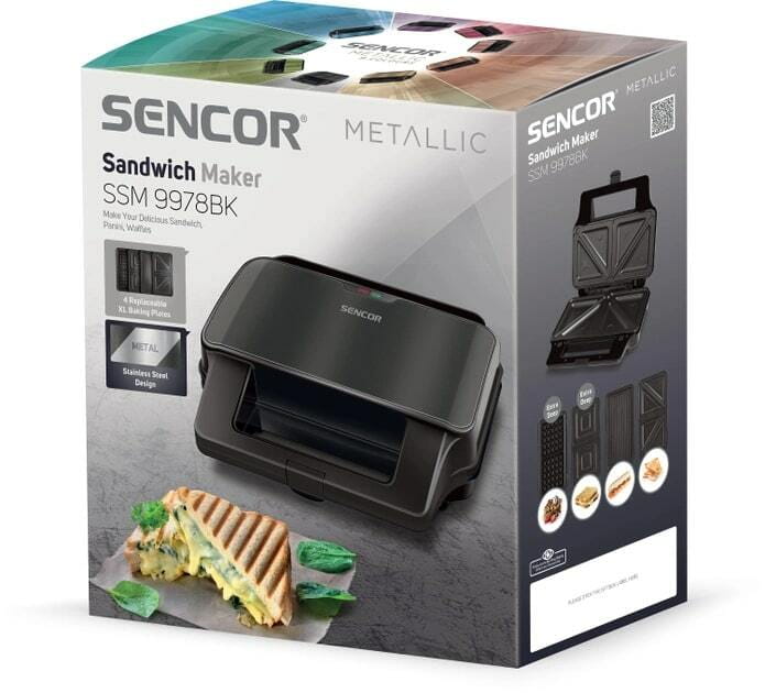 Бутербродница Sencor SSM 9978BK