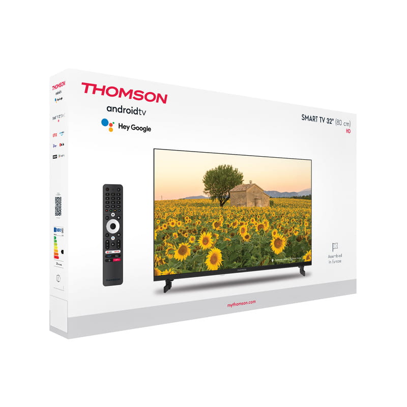 Телевiзор Thomson Android TV 32" HD 32HA2S13