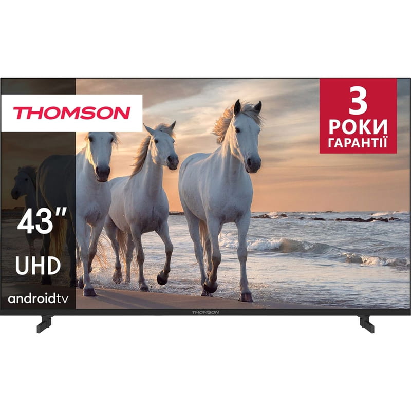 Телевiзор Thomson Android TV 43" UHD 43UA5S13