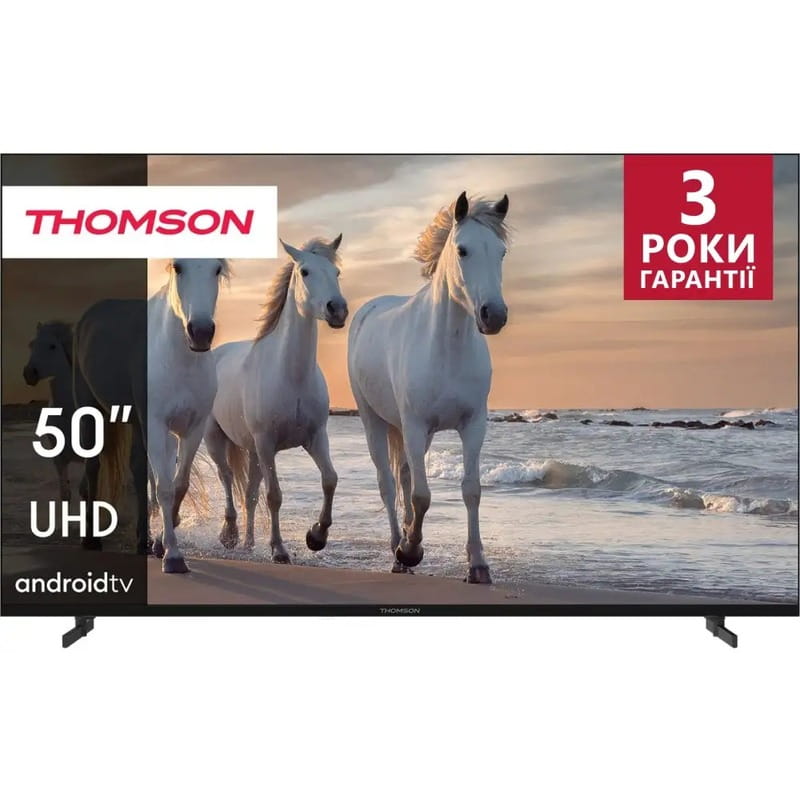 Телевiзор Thomson Android TV 50" UHD 50UA5S13