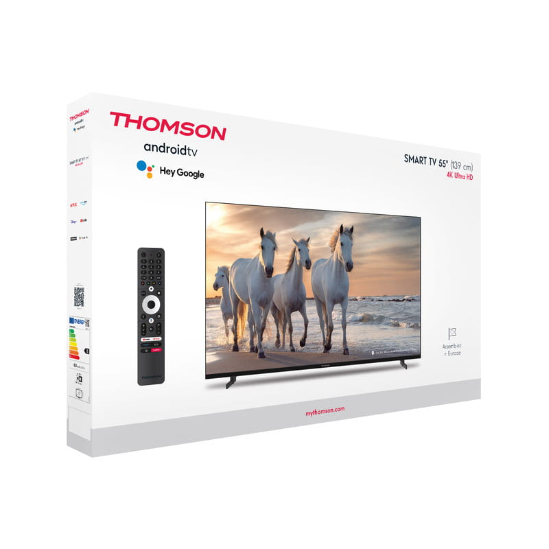 Телевизор Thomson Android TV 55" UHD 55UA5S13
