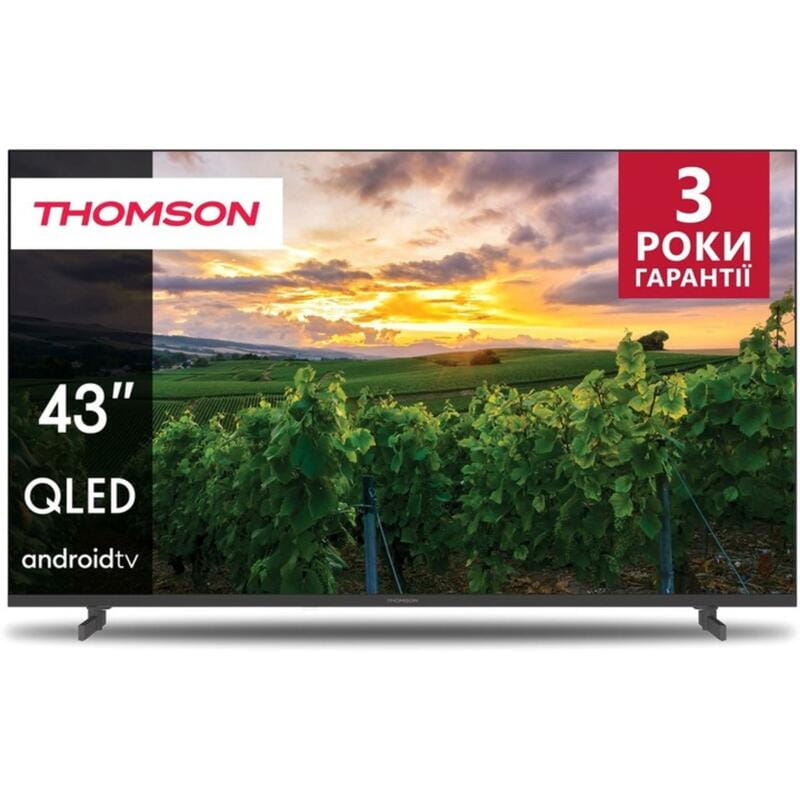 Телевiзор Thomson Android TV 43" QLED 43QA2S13