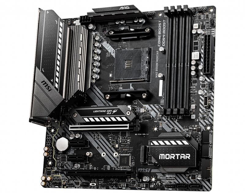 Материнська плата MSI MAG B550M Mortar Socket AM4
