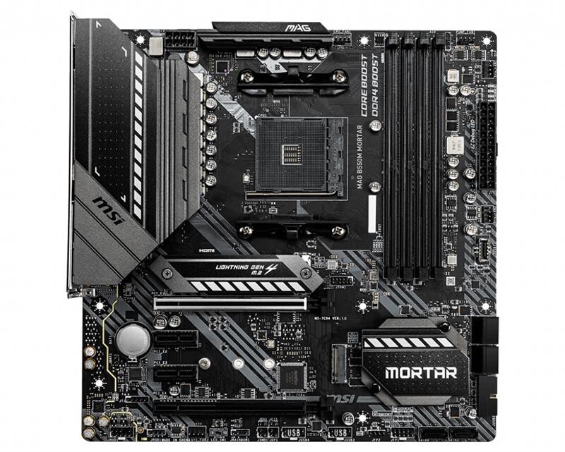 Материнська плата MSI MAG B550M Mortar Socket AM4