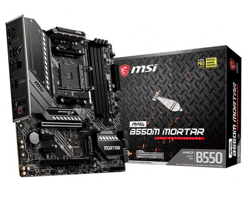 Материнська плата MSI MAG B550M Mortar Socket AM4