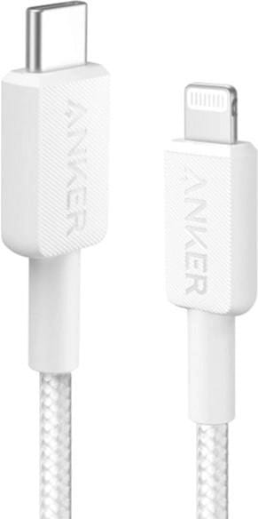 Кабель Anker 322 USB-C - Lightning, 1.8 м, White (A81B6H21)