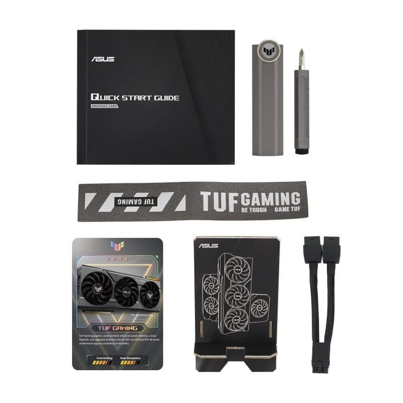 Видеокарта GF RTX 4070 Super 12GB GDDR6X TUF Gaming Asus (TUF-RTX4070S-12G-GAMING)