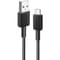 Фото - Кабель Anker 322 USB-A - USB-C, 0.9 м, Black (A81H5G11) | click.ua
