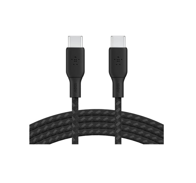 Кабель Belkin Boost Up Charge USB Type-C - USB Type-C (M/M), 2 м, Black (CAB014BT2MBK)