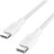 Фото - Кабель Belkin USB Type-C - USB Type-C, 3м, White (CAB014BT3MWH) | click.ua