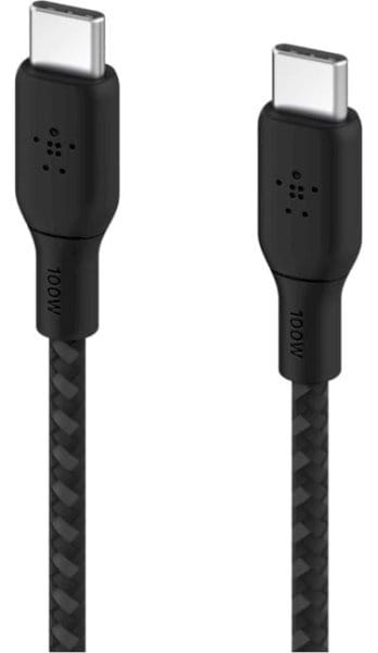 Кабель Belkin Boost Up Charge USB Type-C - USB Type-C (M/M), 3 м, Black (CAB014BT3MBK)