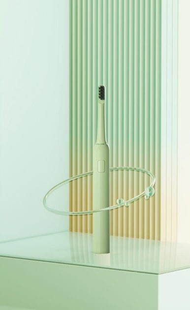 Зубна електрощітка Enchen Mint5 Sonik Green