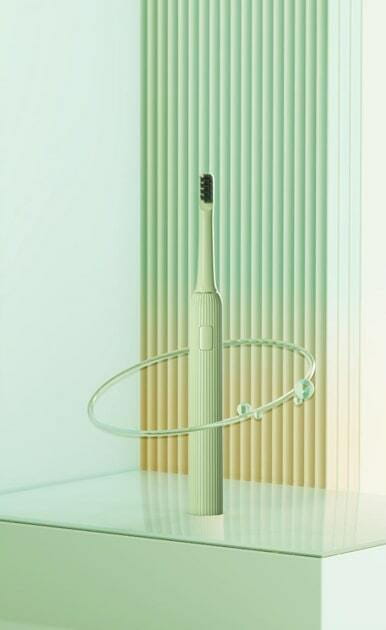 Зубная электрощетка Enchen Mint5 Sonik Green