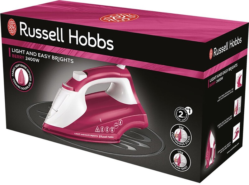 Утюг Russell Hobbs 26480-56 Light & Easy Brights Berry Iron