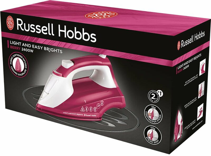 Утюг Russell Hobbs 26480-56 Light & Easy Brights Berry Iron