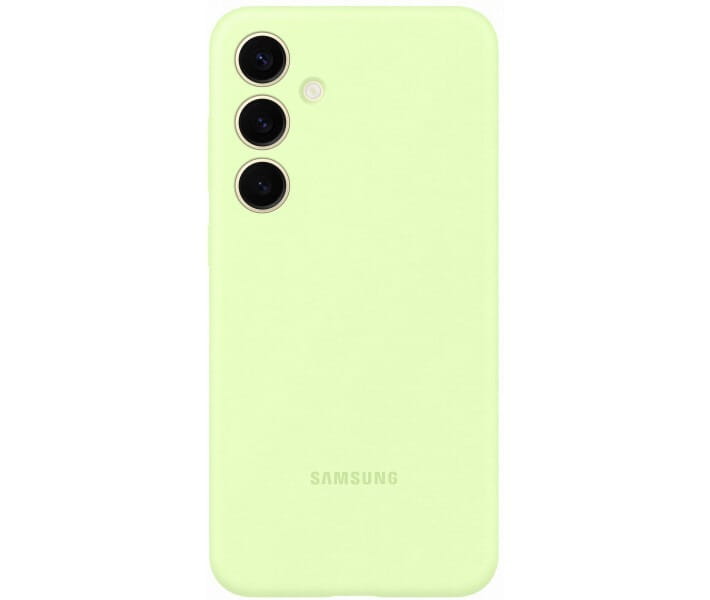 Чехол-накладка Samsung Silicone Case для Samsung Galaxy S24 SM-S921 Light Green (EF-PS921TGEGWW)