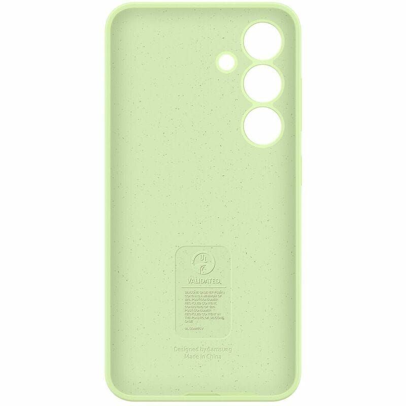 Чехол-накладка Samsung Silicone Cover для Samsung Galaxy S24 SM-S921 Light Green (EF-PS921TGEGWW)