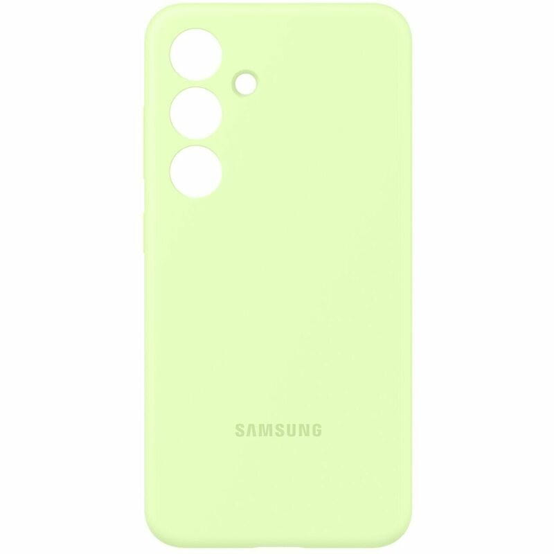 Чехол-накладка Samsung Silicone Cover для Samsung Galaxy S24 SM-S921 Light Green (EF-PS921TGEGWW)