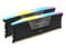 Фото - Модуль памяти DDR5 2x16GB/5600 Corsair Vengeance RGB Black (CMH32GX5M2B5600C40K) | click.ua