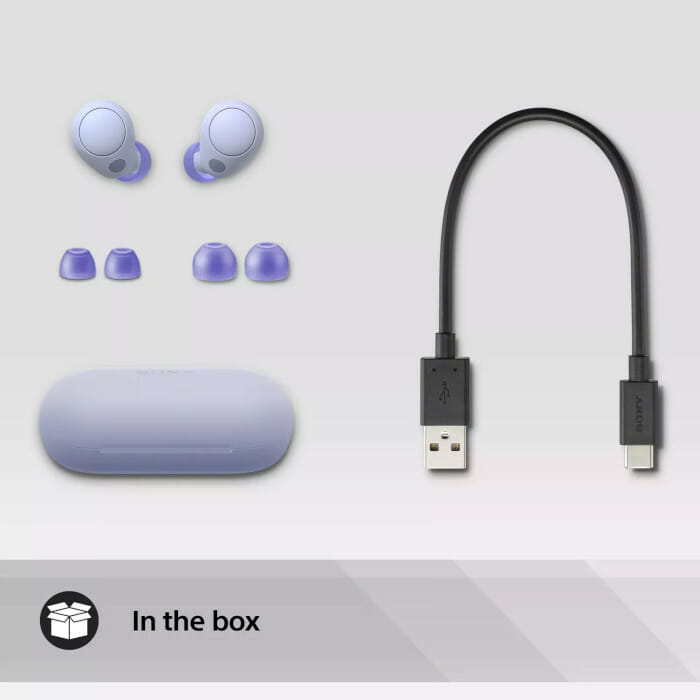 Bluetooth-гарнітура Sony WF-C700N Violet (WFC700NV.CE7)