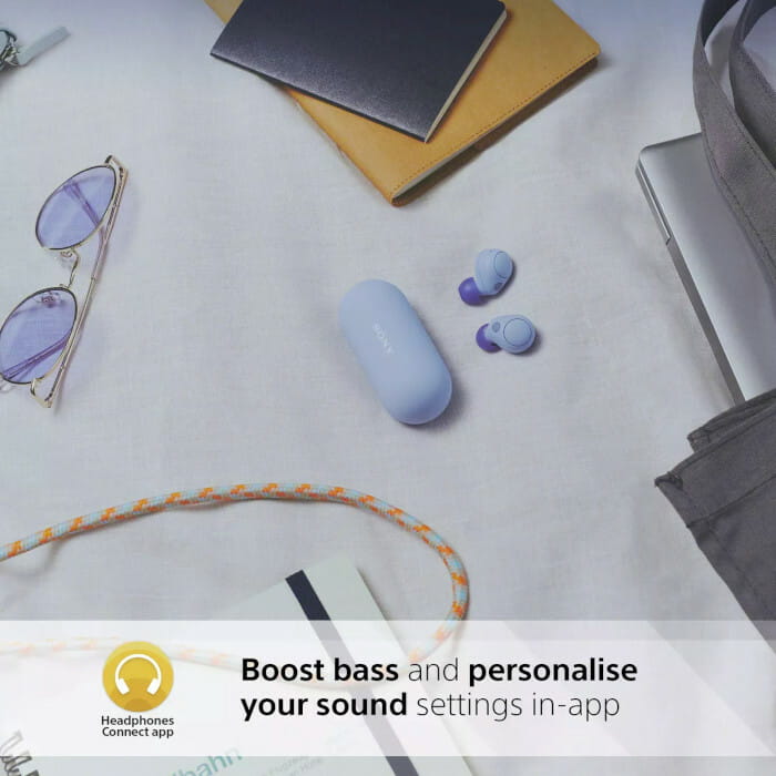 Bluetooth-гарнітура Sony WF-C700N Violet (WFC700NV.CE7)