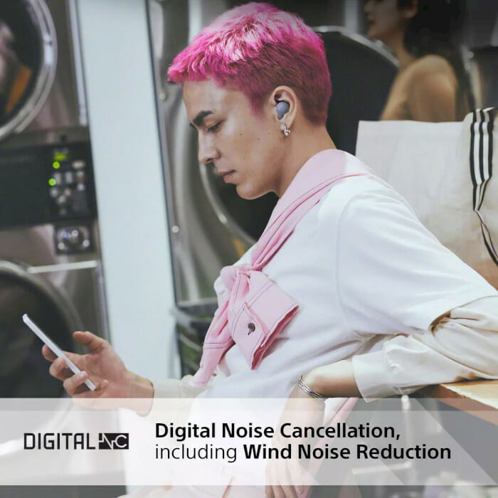 Bluetooth-гарнітура Sony WF-C700N Violet (WFC700NV.CE7)