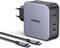Фото - Зарядний пристрій Ugreen CD289 GaN 140W Gray + кабель Type-C 1.5 м (90549) | click.ua