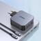 Фото - Зарядний пристрій Ugreen CD289 GaN 140W Gray + кабель Type-C 1.5 м (90549) | click.ua