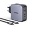 Фото - Зарядное устройство Ugreen CD289 GaN 140W Gray + кабель Type-C 1.5 м (90549) | click.ua