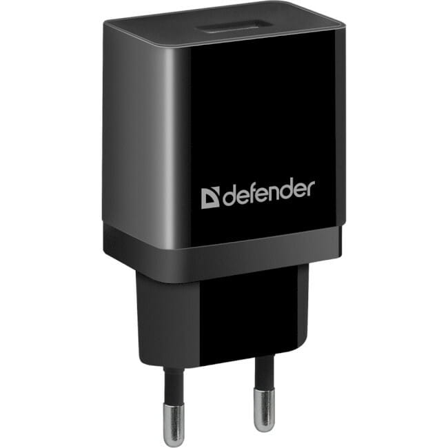 Сетевое зарядное устройство Defender UPC-11 (1xUSB 2.1А) + кабель micro USB 1 м Black (83556)