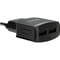 Фото - Сетевое зарядное устройство Defender UPC-21 (2xUSB 2.1А) + кабель micro USB 1 м Black (83581) | click.ua